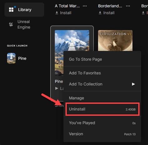 epic games library|How to move installed games without re.
